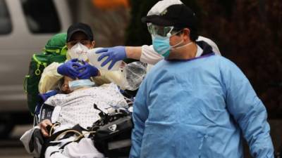 Las hospitalizaciones en Nueva York por coronavirus han bajado en las últimas semanas, sin embargo, las autoridades se encuentran alarmadas por una enfermedad en los niños derivada del Covid 19./AFP.