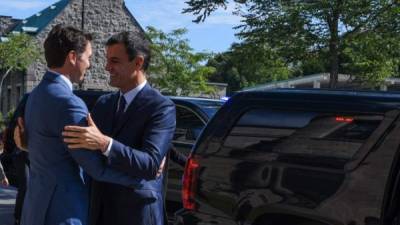 Pedro Sánchez, y el primer ministro de Canadá, Justin Trudeau, exhibieron su excelente química durante la visita oficial realizada por el presidente español a Canadá, la primera de este tipo en quince de años.