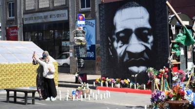 Chauvin fue declarado culpable por el asesinato del afroamericano George Floyd. Foto: EFE