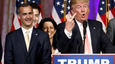 Lewandosky es la mano derecha de Trump en su campaña por la Casa Blanca.