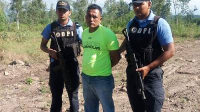 Wilmar Alexander Alvarenga Guzmán (43) fue detenido por las autoridades hondureñas en Comayagua.