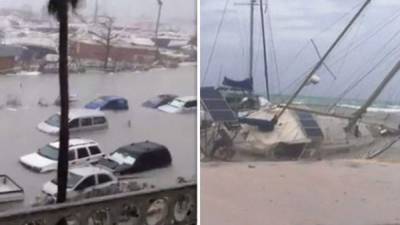 Los fuertes vientos y las fuertes lluvias han provocado fuertes daños en las Antillas Menores.