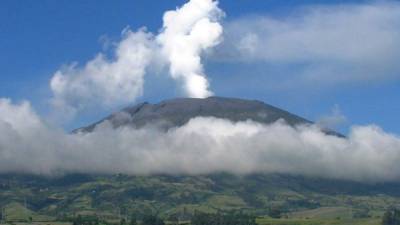 Volcán Galeras en Colombia.