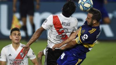 Boca Juniors y River Plate empataron a 2 en un emotivo partido. Foto AFP.