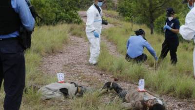 En el sector de Las Pilitas encontraron dos cuerpos de personas que no fueron identificadas.