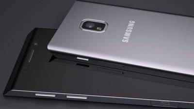 Concepción artística de la posible apariencia del Samsung S7.