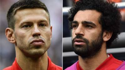 El ruso Fedor Smolov y el egipcio Mohamed Salah son los llamados a ser las grandes figuras de sus selecciones en el encuentro de este martes.