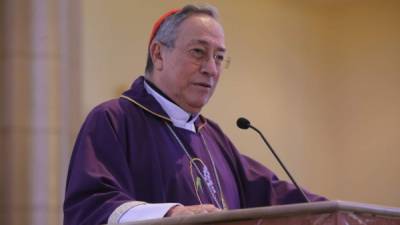 El cardenal Óscar Andrés Rodríguez hizo un llamado a la reflexión a los dirigentes políticos.