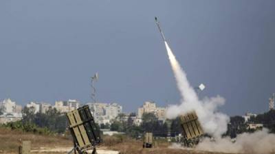 Israel interceptó dos misiles lanzados por Hamas.