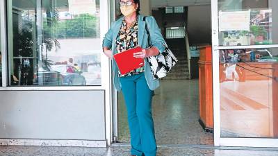 <b><span class=mln_uppercase_mln>Fiscalía.</span></b> La defensora de Derechos Humanos, Dina Meza