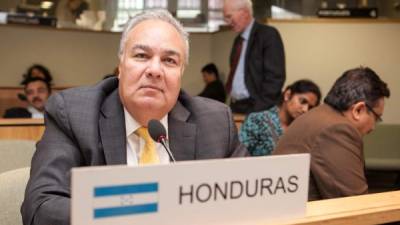 Iván Romero Martínez, embajador de Honduras ante el Reino Unido y presidente del Consejo de la Organización Internacional del Café.