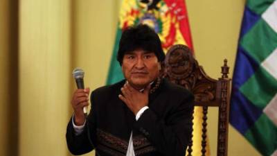 El presidente boliviano Evo Morales. EFE/Archivo