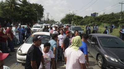 Policía asegura que crimen organizado y pandillas infiltran paro de transportistas