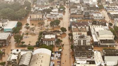 Porto Alegre ha sido la región más afectada por las inundaciones en Brasil.