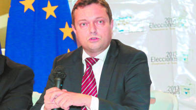 Ketil Karlsen es el embajador residente de la Unión Europea en Honduras.