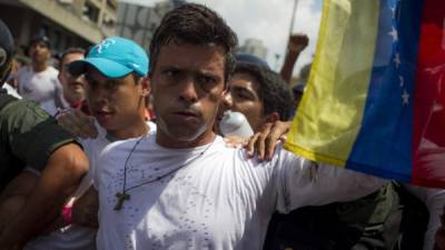 Leopoldo López es el rostro de los opositores presos en Venezuela.