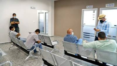 Una de las salas de las nuevas oficinas de la Dirección Nacional de Vialidad en Calpules. Foto: Amílcar Izaguirre