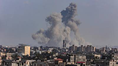 Los bombardeos en el sur de Gaza se han intensificado en los últimos días.