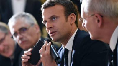 El presidente de Francia, Emmanuel Macron, hizo un llamado a Estados Unidos y al presidente Donald Trump para respetar el pacto sobre cambio climático.