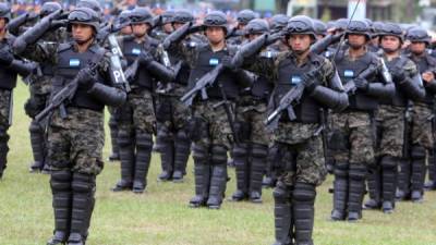 El rango constitucional daría permanencia a la Policía Militar.