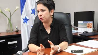 Karla Cueva, subsecretaria de Derechos Humanos, Justicia, Gobernación y Descentralización.