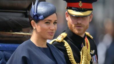 Los duques de Sussex, el príncipe Harry y Meghan Markle.