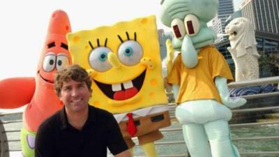 Stephen Hillenburg, creador de la popular serie de dibujos animados 'Bob Esponja'.