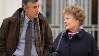 La película Philomena estelarizada por Judi Dench y Steve Coogan que llega hoy a las salas de cine.