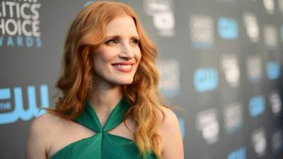 La bella actriz Jessica Chastain.