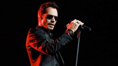 El cantante Marc Anthony