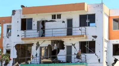 Aspecto de los destrozos causados en las edificaciones afectadas por el seímo de abril abril de 2016, despues del terremoto en Canoa (Ecuador). EFE/Archivo