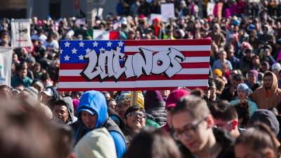 La protesta pretende dar fuerza a los inmigrantes de otros estados para que también expresen su descontento.