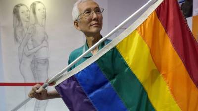 El activista por los derechos de los homsexuales, Chi Cia-wei, espera que la Corte emita un fallo favorable.