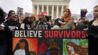 Las acusaciones de acoso sexual contra Kavanaugh han desatado una oleada de protestas y marchas en Washington D.C./AFP.