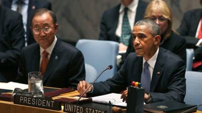 El presidente norteamericano se dirige al Consejo de Seguridad de la ONU.