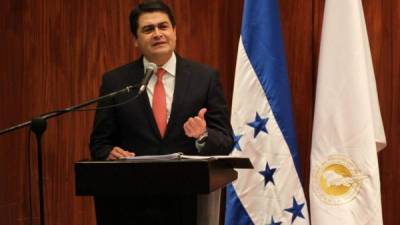 El presidente de Honduras, Juan Orlando Hernández. Foto: Casa Presidencial