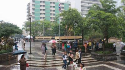 Lluvias se esperan el miércoles en San Pedro Sula.