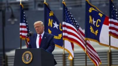 Trump prometió que la vacuna estadounidense estaría lista para las elecciones del próximo noviembre./AFP.