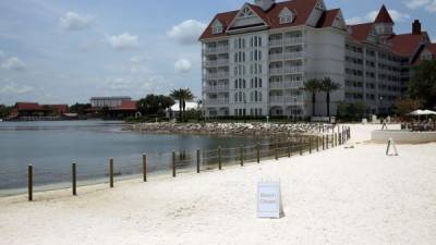 Grand Floridian Resort & Spa de Disney fue cercado por las autoridades.