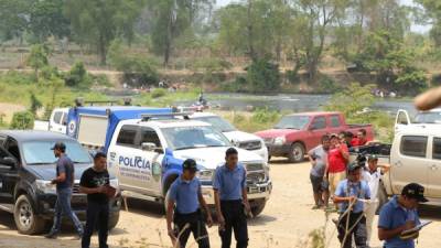 Los dos cadáveres fueron encontrados bajo el puente de Rancho Manacal, del río Chamelecón.