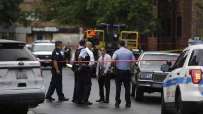 La policía de Chicago responsabilizó a las pandillas por los múltiples tiroteos en la ciudad que dejaron unos 11 muertos./AFP.