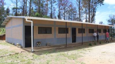 La escuela Luces de El Merendón fue reconstruida gracias a publicación de LA PRENSA. Foto: Forge Monzón