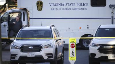 El sospechoso del tiroteo fue detenido tras varias horas de cacería en Virginia, informaron autoridades.