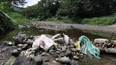 En San Pedro Sula todos los ríos reciben aguas residuales sin tratamiento.