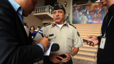 General René Osorio Canales, jefe de las Fuerzas Armadas.