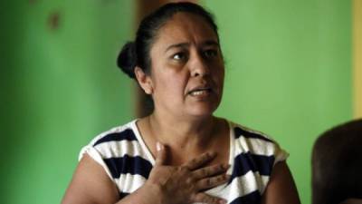 Ana Betty Hernández no tiene duda de la inocencia de su hijo.
