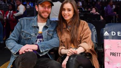 Charlie McDowell y Lily Collins.