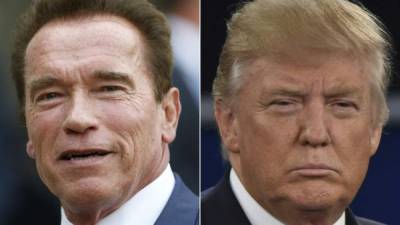 Arnold Schwarzenegger y el presidente Trump mantiene una riña, pues ambos han estado en el programa El Aprendiz.
