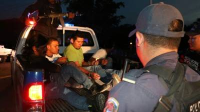 La denominada Banda del Diablo, que opera en Santa Bárbara, según la Policía de Honduras.
