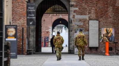 Italia se encuentra en cuarentena para intentar frenar la propagación del Covid 19 que ya deja más de 1,000 muertos en el país./AFP.